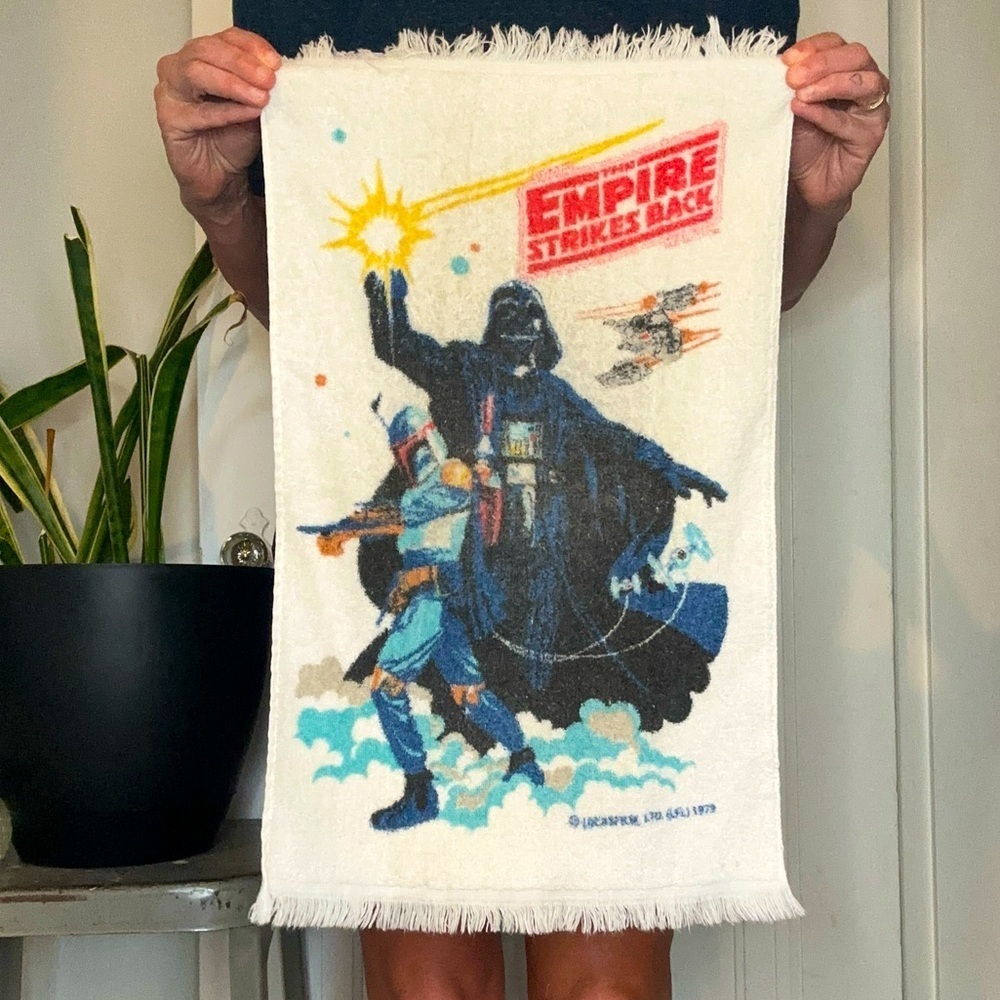 1979 STAR WARS, The Empire Strikes Back HAND TOWEL ORIGINAL